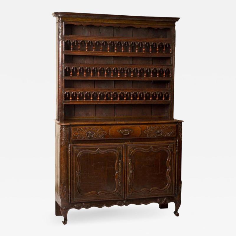 French Carved Kitchen Cabinet Vaisselier