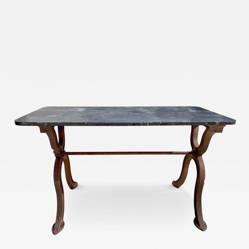 French Cast Iron Work Table