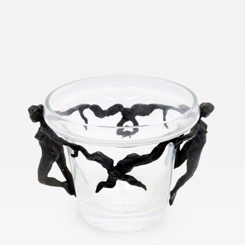 French Crystal Champagne Bucket