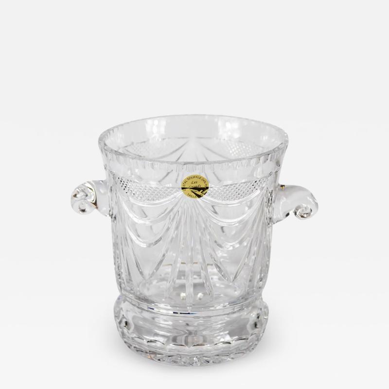 French Cut Crystal Champagne Bucket