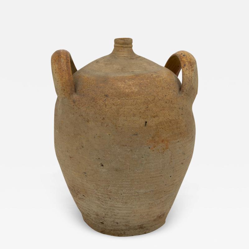 French Earthenware Jug late 19th Century