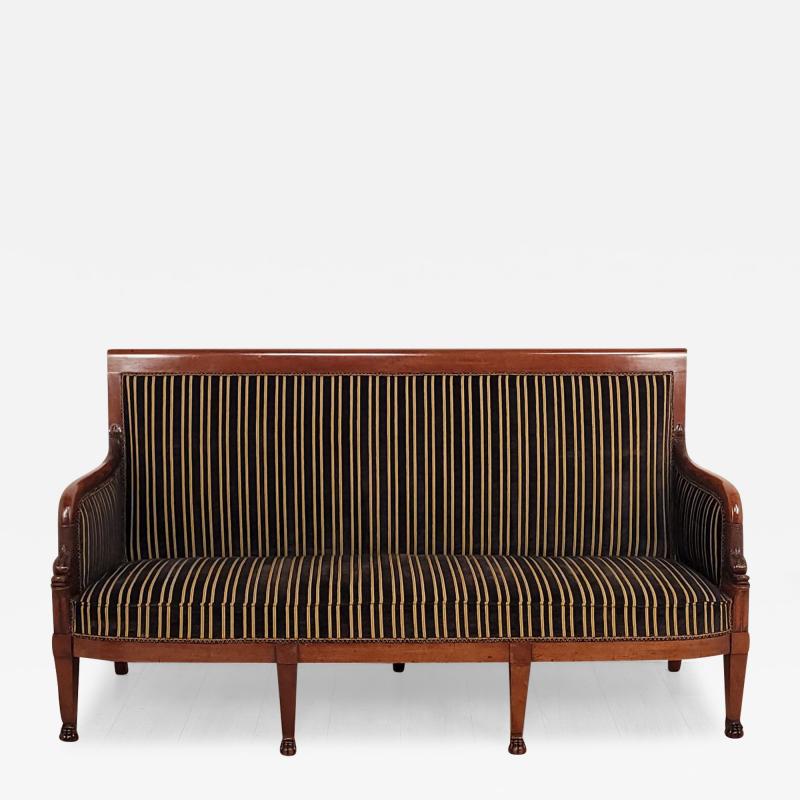 French Empire Settee circa 1820