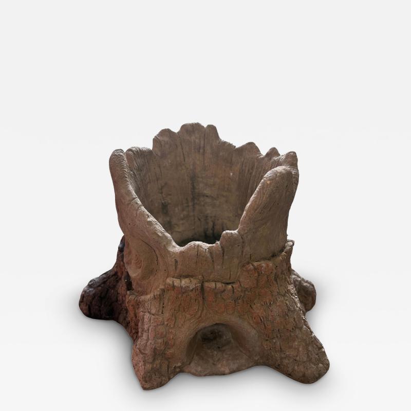 French Faux Bois Jardiniere