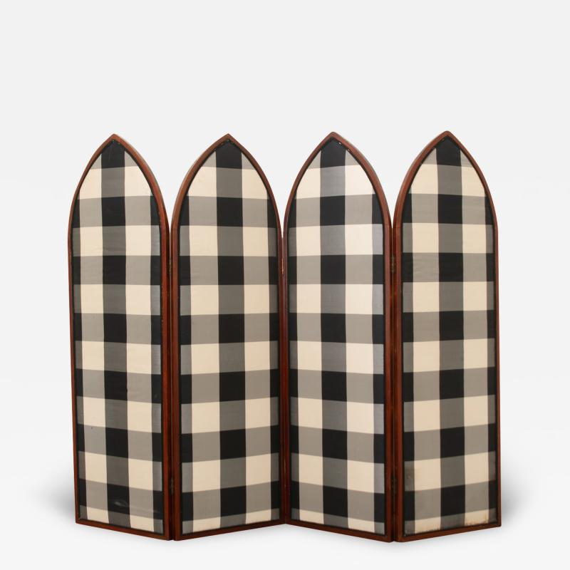 French Gothic Style Folding Screen