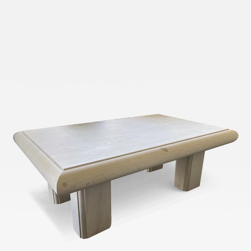 French Limestone Rectangular Low Coffee Table