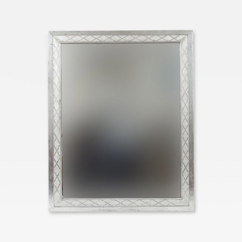 French Louis Philippe Style Silvered Mirror