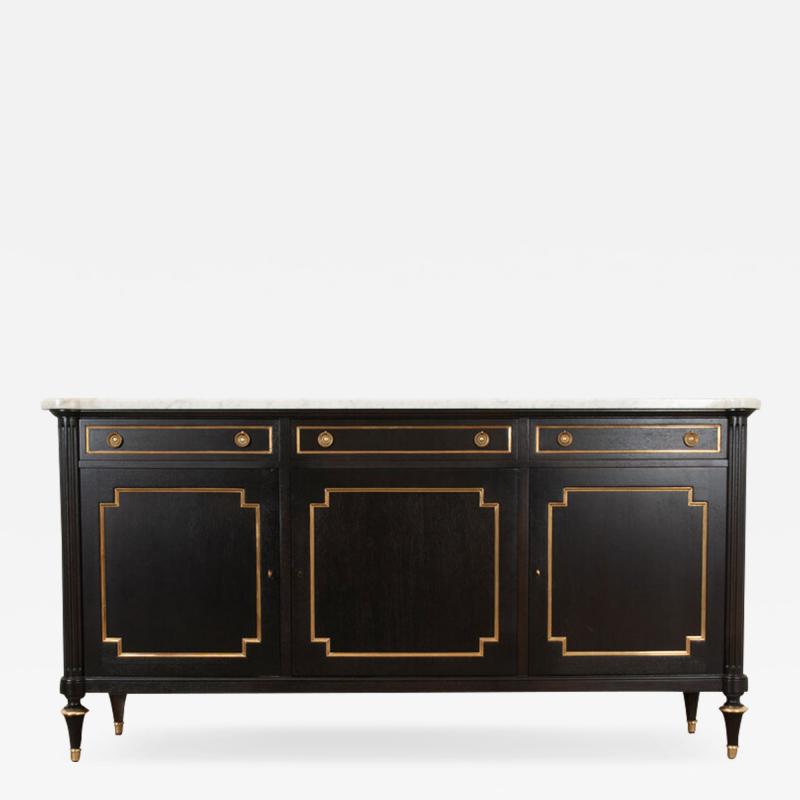 French Louis XVI Style Ebonized Enfilade