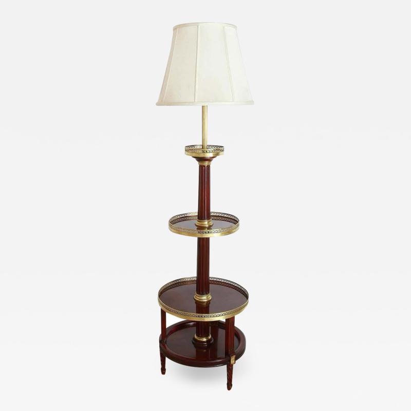 French Louis XVI Style Floor Lamp