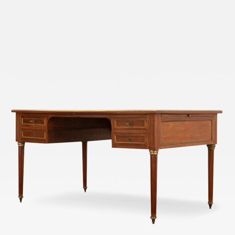 French Louis XVI Style Mahogany Desk