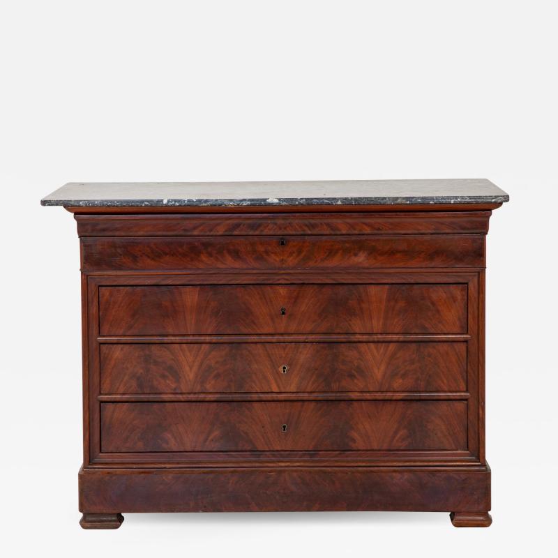 French Mahogany Louis Philippe Secretary Late 19th Century