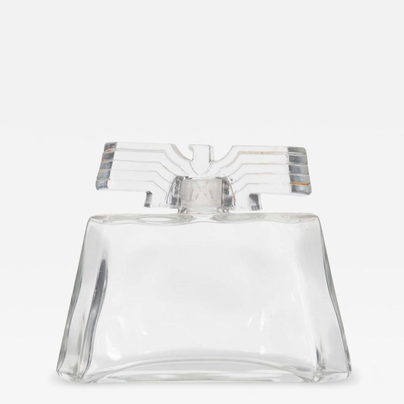 French Mid Century Ciro Glass Perfume Bottle