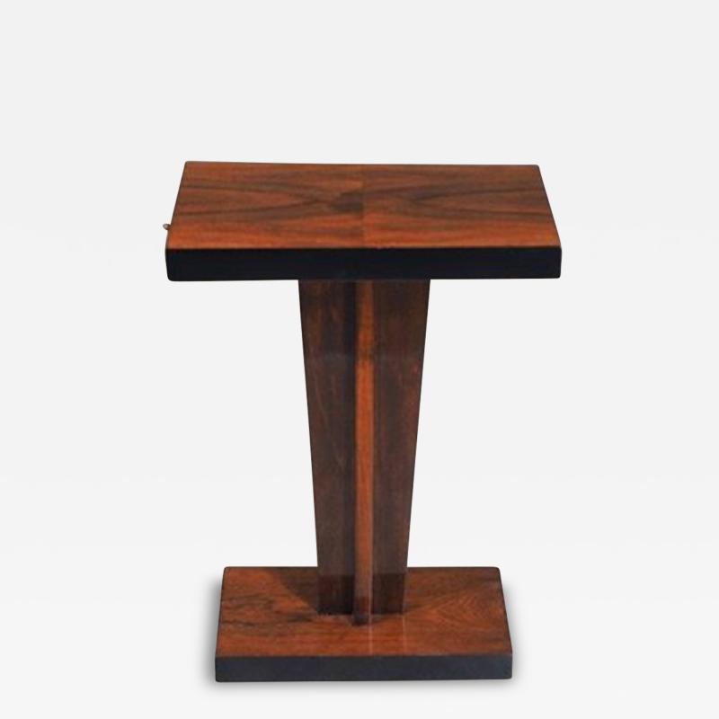 French Modernist rosewood table