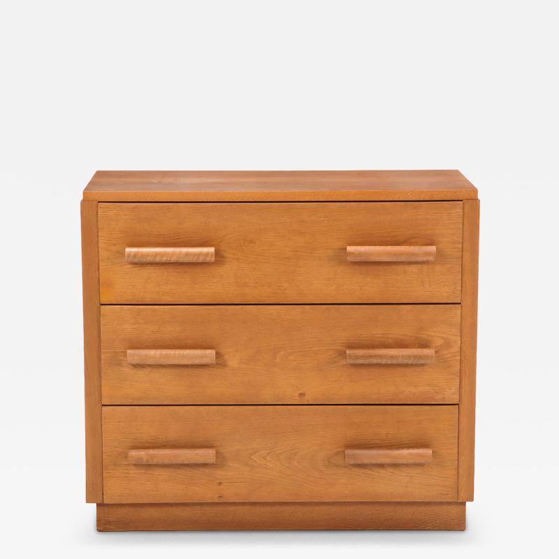 French Oak Dresser Commode C 1945
