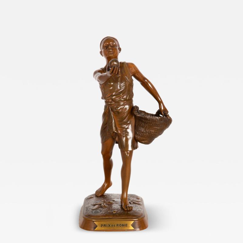 French Orientalist Fruit Seller Marcel Debut