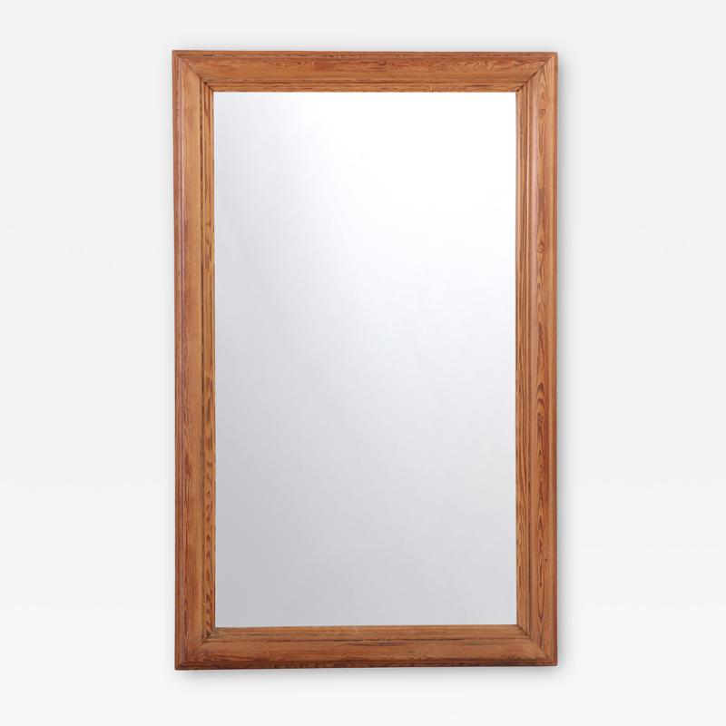 French Pine Mirror Frame 19th C 