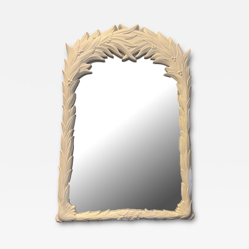 French Plaster of Paris Mirror