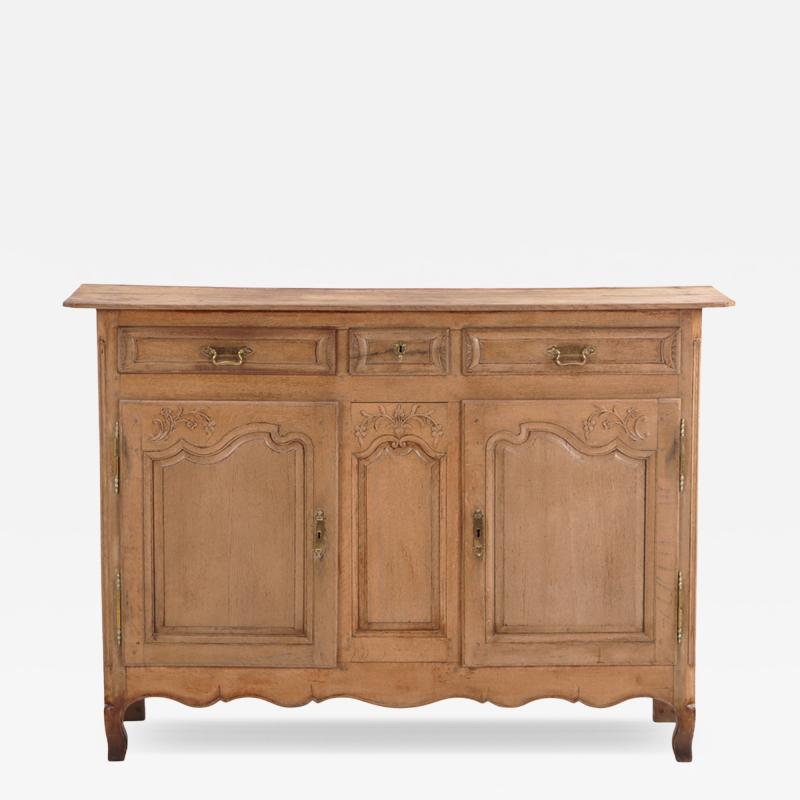 French Provincial Oak Sideboard 19th C 