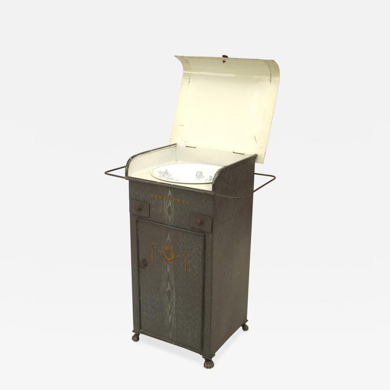 French Provincial Tole Washstand