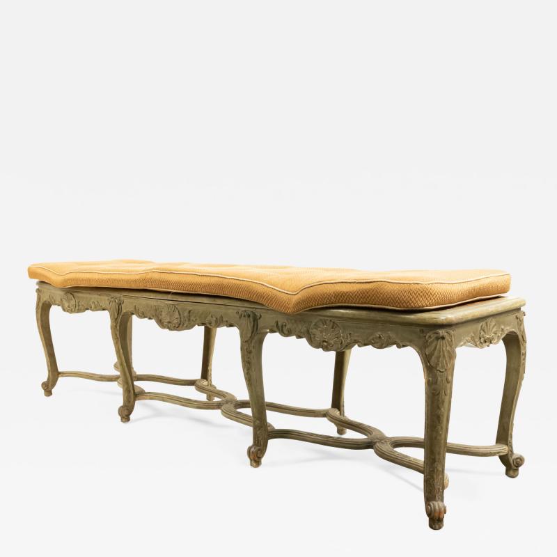 French Regence Painted Bench