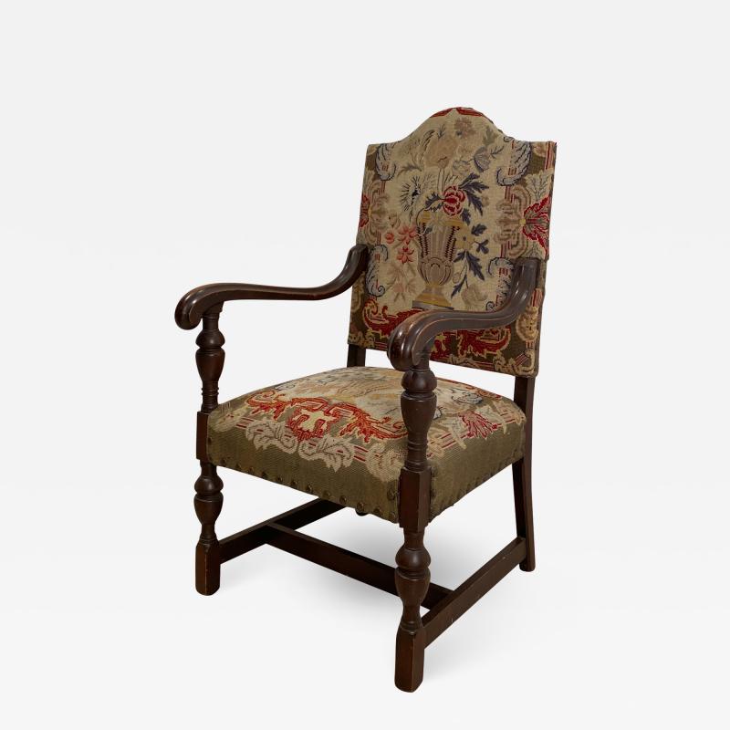 French Renaissance Revival Armchair Circa 1900