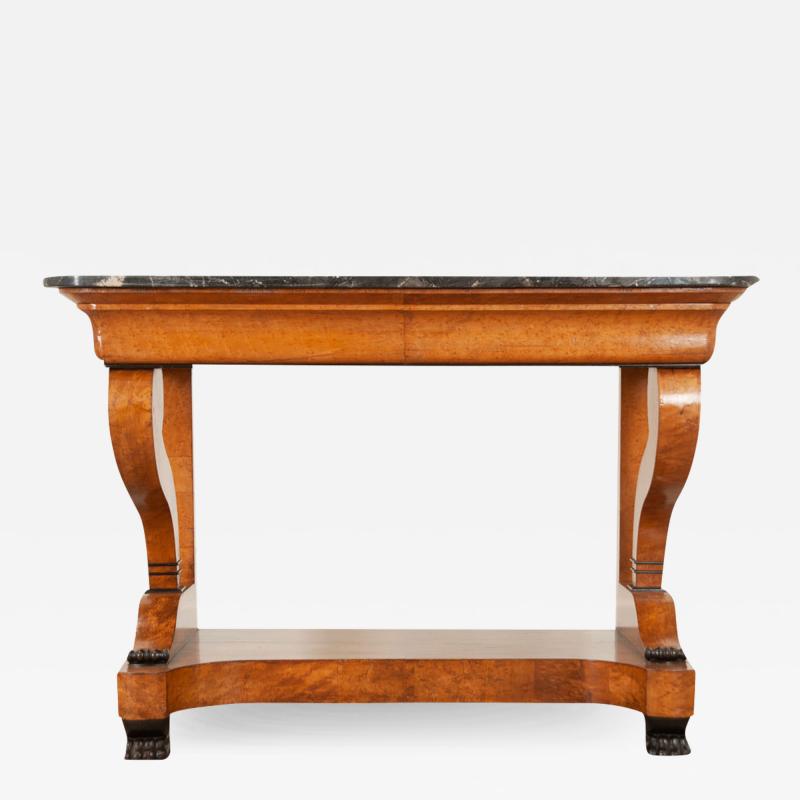 French Restoration Period Console