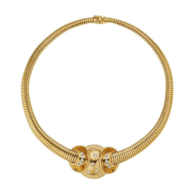 French Retro Tubogas Necklace