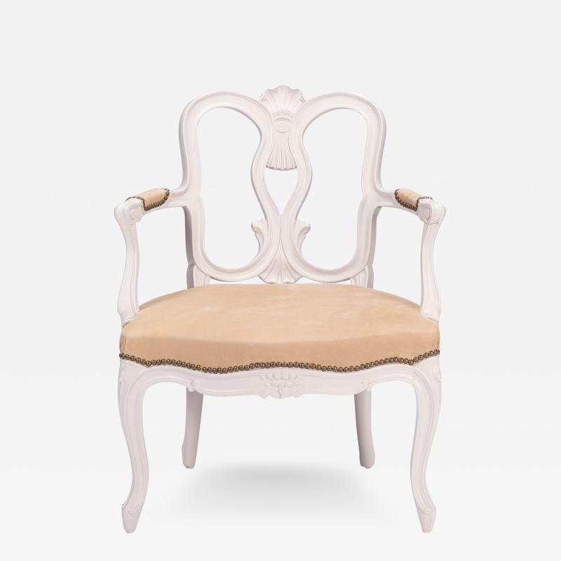 French Rococo style fauteuil 1920 30 