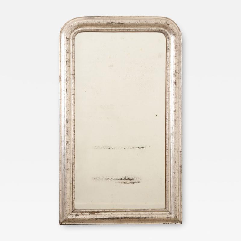 French Silver Gilt Louis Philippe Mirror