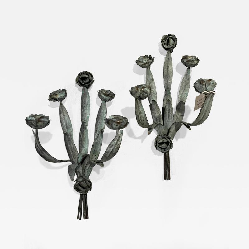 French Tole Sconces
