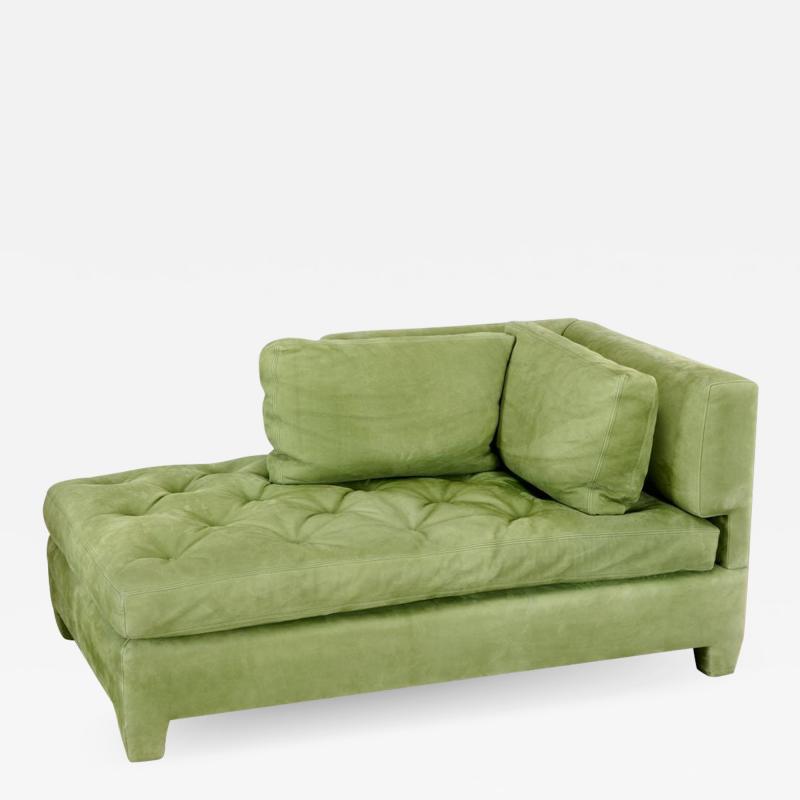 French Tufted Chaise Lounge