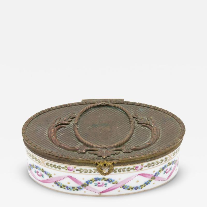 French Victorian Porcelain Box