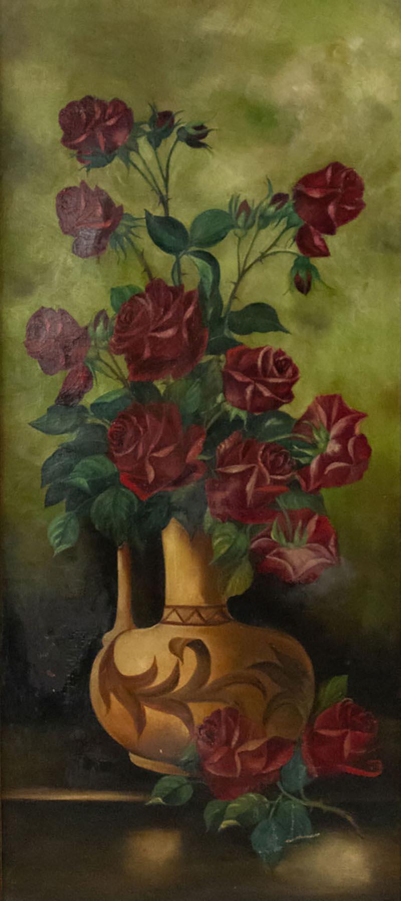 French Victorian Roses Painting