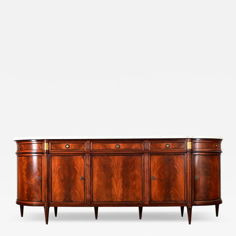 French Vintage Louis XVI Style Mahogany Enfilade