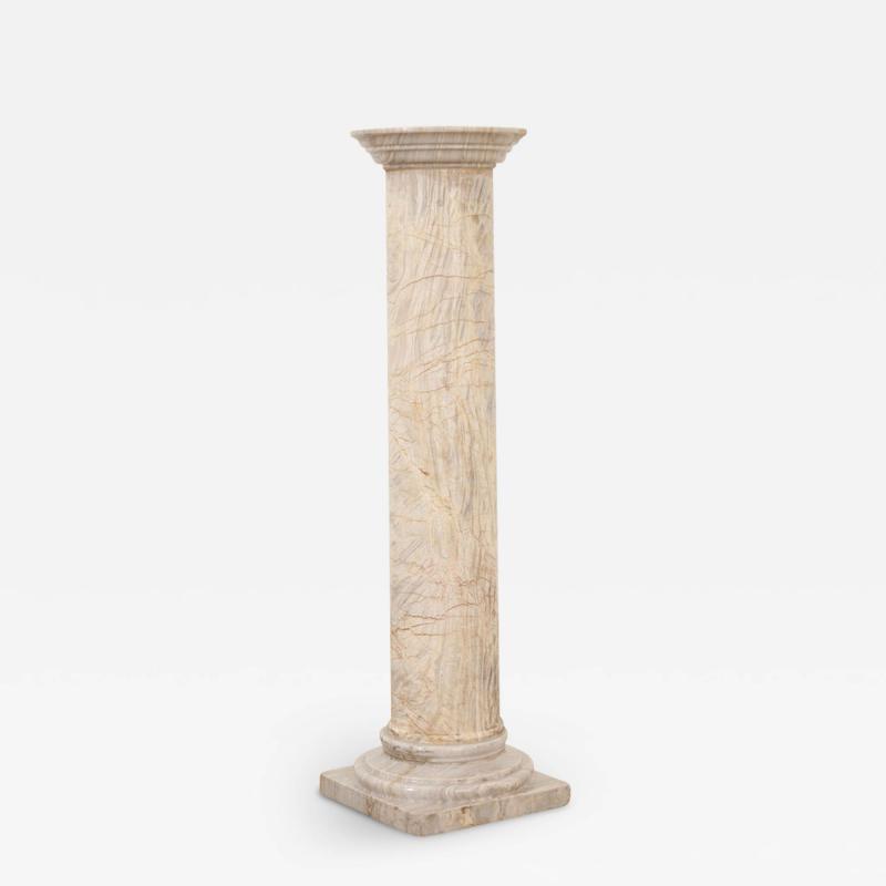 French White Solid Marble Column