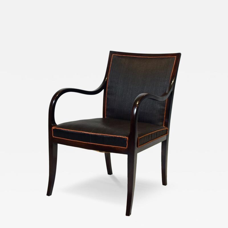 Frits Henningsen Frits Henningsen Arm Chair horsehair upholstery 1930s