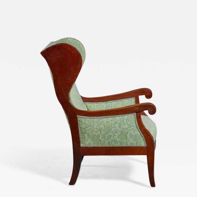 Frits Henningsen wingback lounge chair Denmark