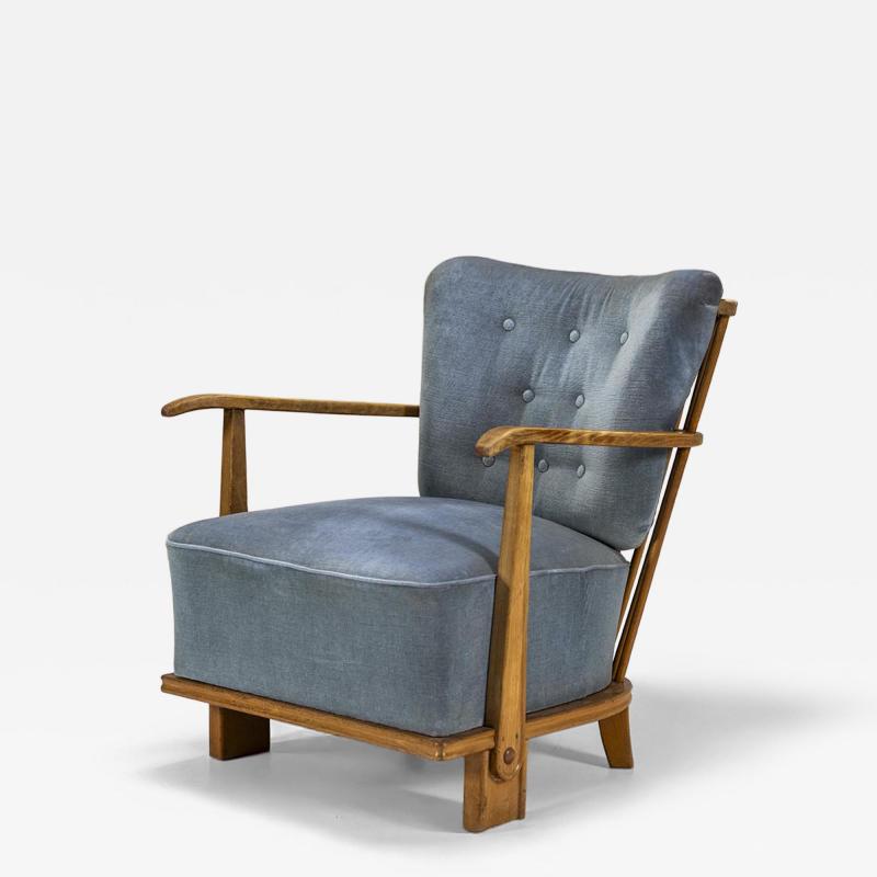 Fritz Hansen Fritz Hansen Model 1590 Lounge Chair Denmark 1940s
