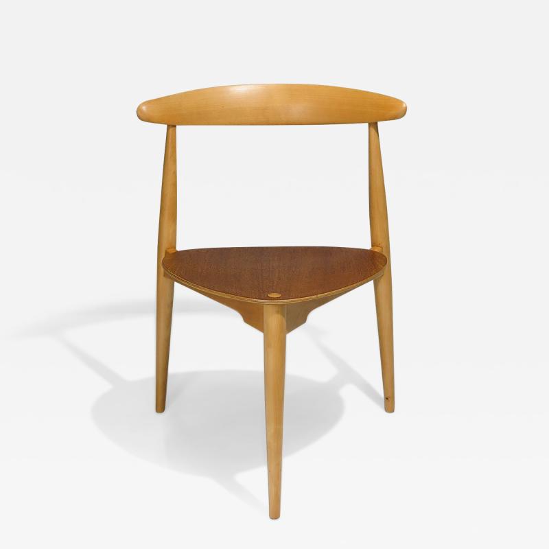 Fritz Hansen Hans Wegner Heart Dining Chair FH 4103