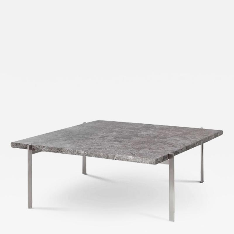 Fritz Hansen POUL KJAERHOLM PK61 COFFEE TABLE IN GREY MARBLE