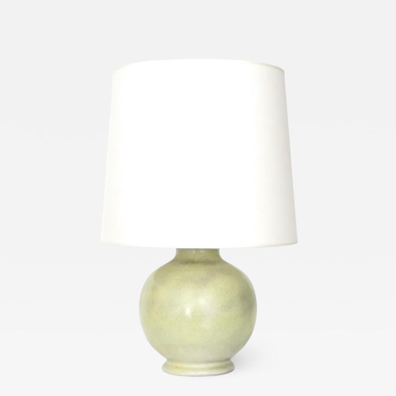 Fritz Haussmann Ceramic Table Lamp by Swiss Ceramic Artist Fritz Haussmann