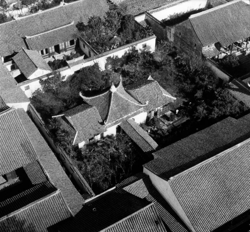 Fritz Henle Areal View of Homes China