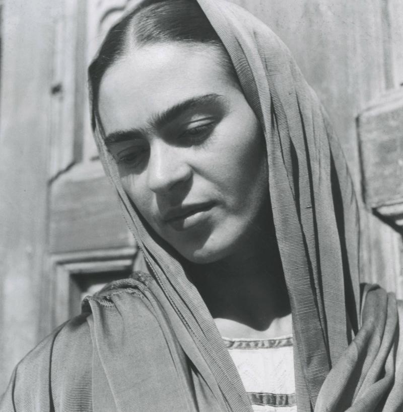 Fritz Henle Frida in her Rebozo