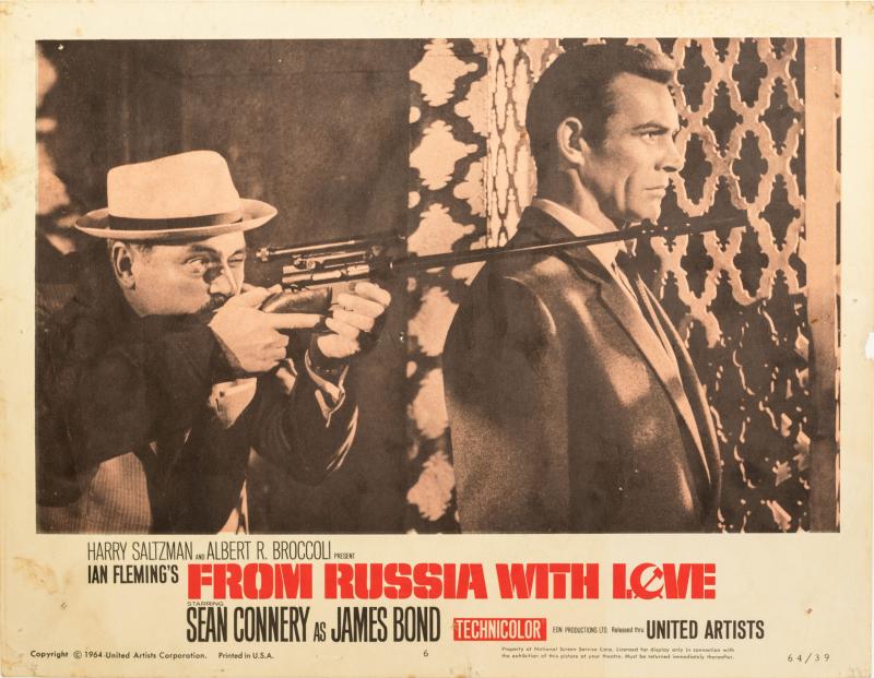 From Russia with Love 1963 Vintage Lobby Card 1