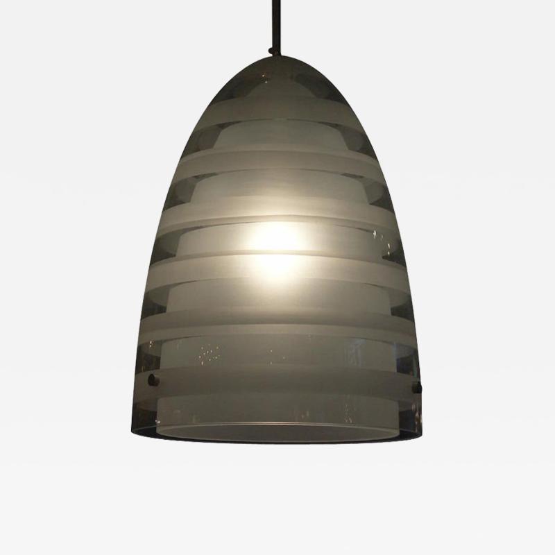 Frosted Glass Pendant Lamp by Louise Campbell