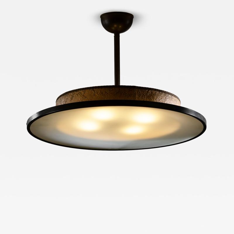 Frosted glass ceiling lamp