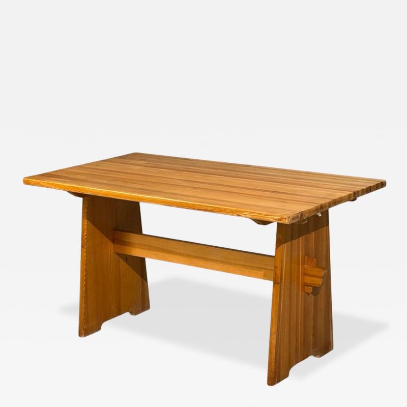 G ran Malmvall Dining Table Pine Sweden 1970s
