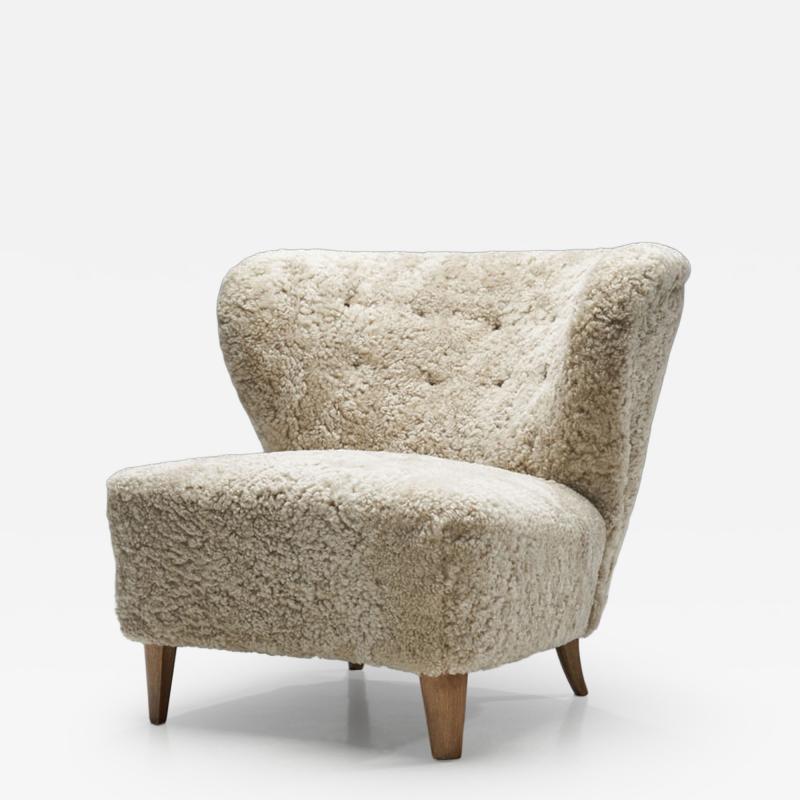 G sta Jonsson G sta Jonsson Lounge Chair from J nk ping Sweden 1940s