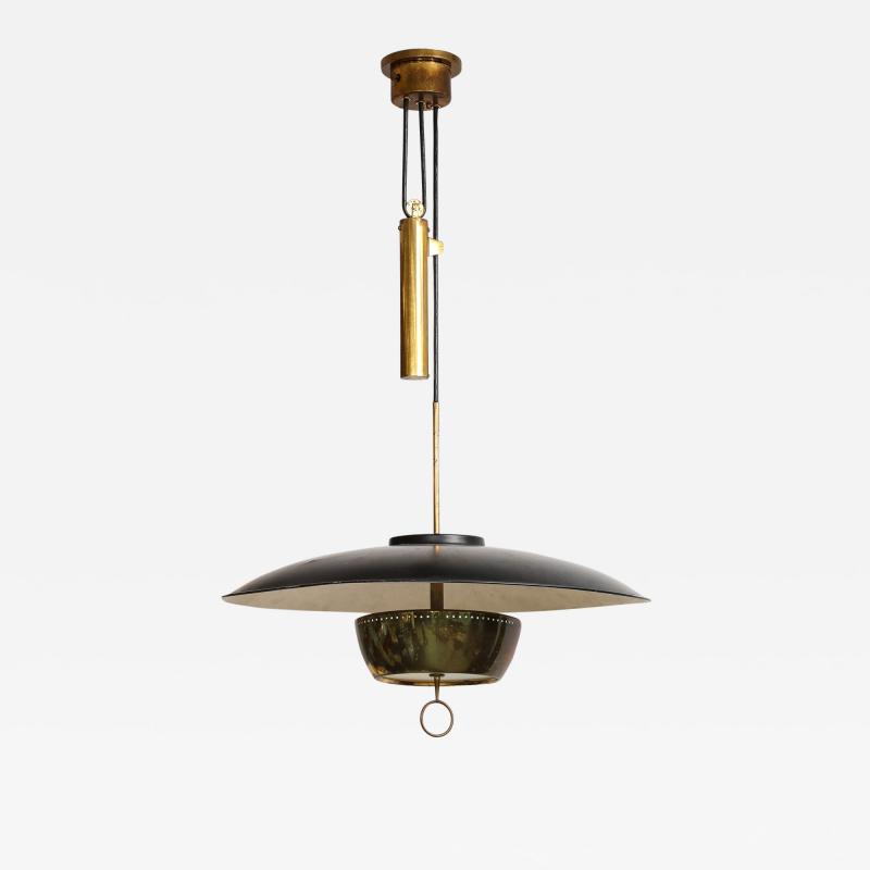 GAETANO SCOLARI Counterweight Ceiling Light Model A5011 by Gaetano Scolari for Stilnovo