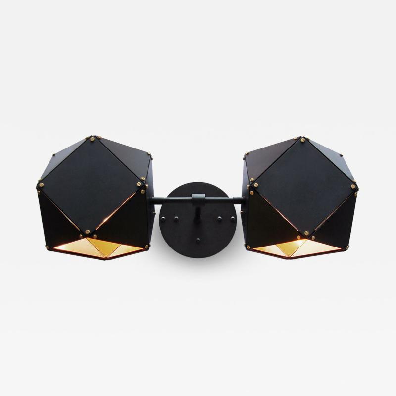 Gabriel Scott Welles Double Wall Sconce