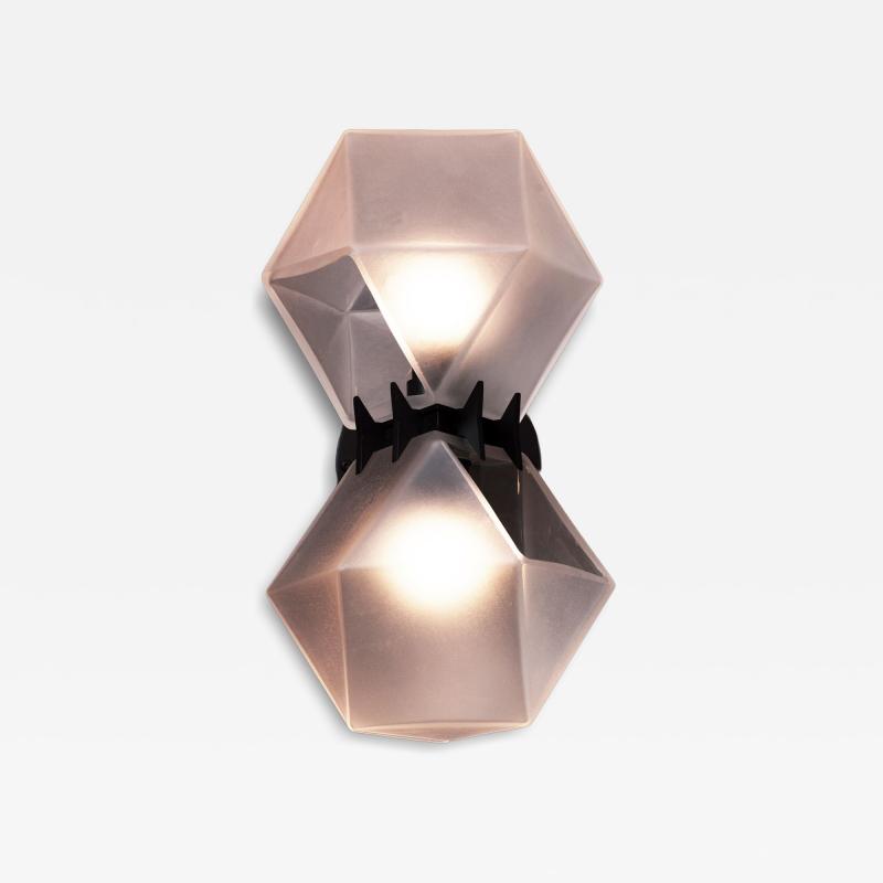 Gabriel Scott Welles Glass Double Wall Sconce